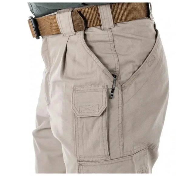 5.11 Tactical Khaki Cotton Canvas Pants Size 38x30 - Picture 12 of 14